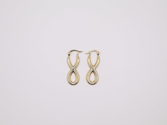 1.625in, Infinity Dangle Earrings