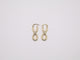 1.625in, Infinity Dangle Earrings