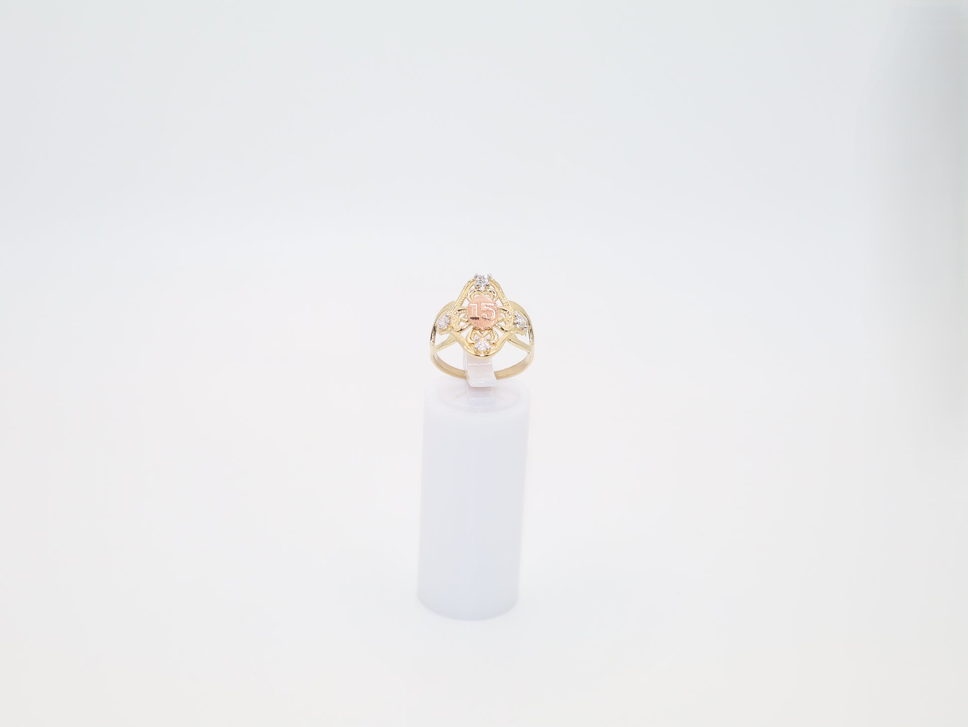 3g Size 7.25, 2.12mm Quinceañera Ring
