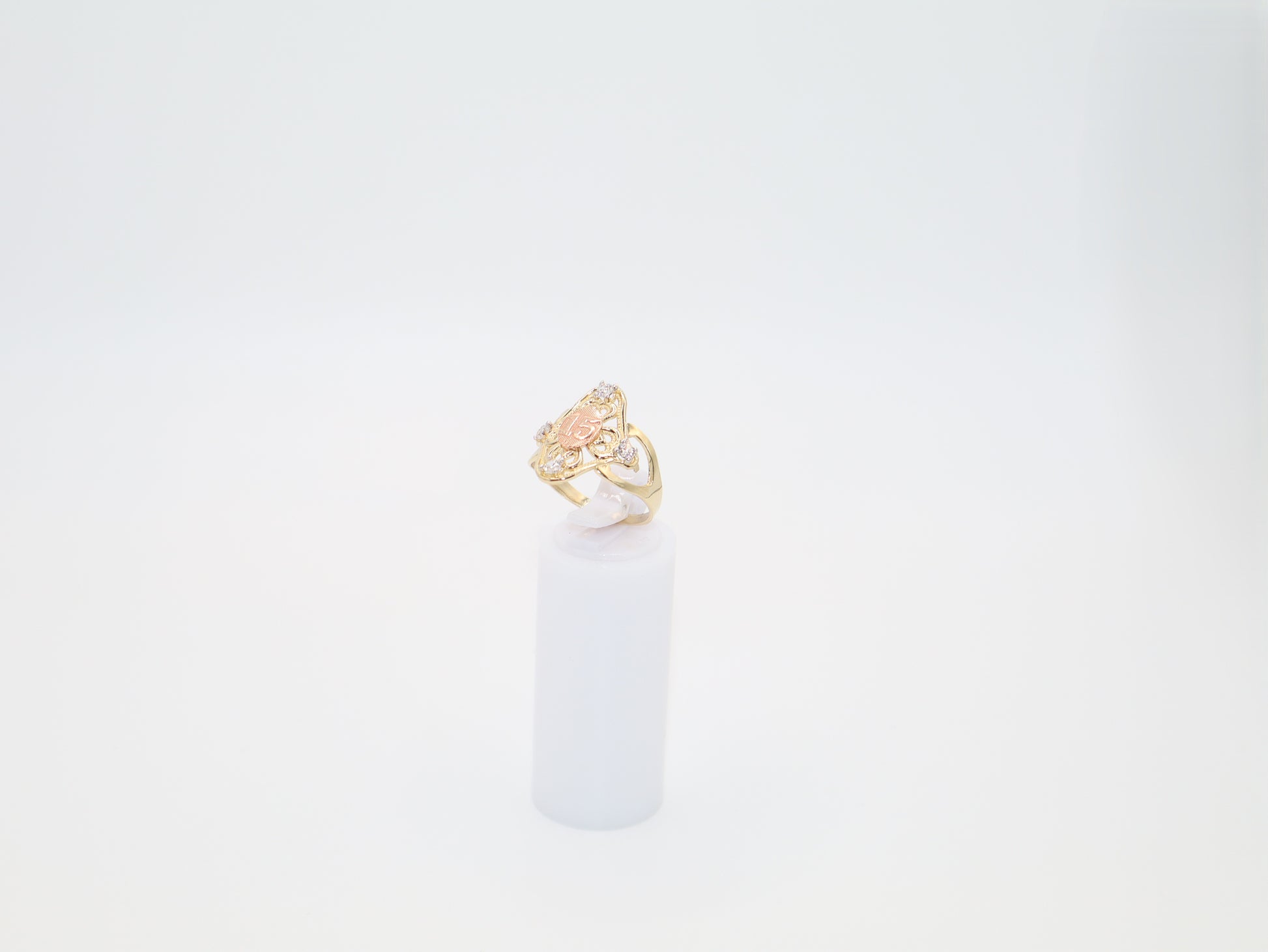 3g Size 7.25, 2.12mm Quinceañera Ring