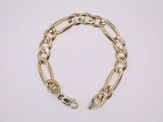 32.2g 2.5in, 4.9mm Figaro Bracelet
