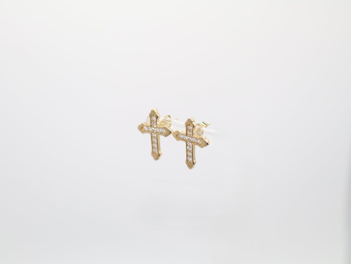 2.4g 0.75in, Cross Earrings