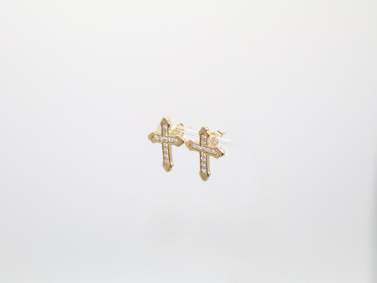 2.4g 0.75in, Cross Earrings