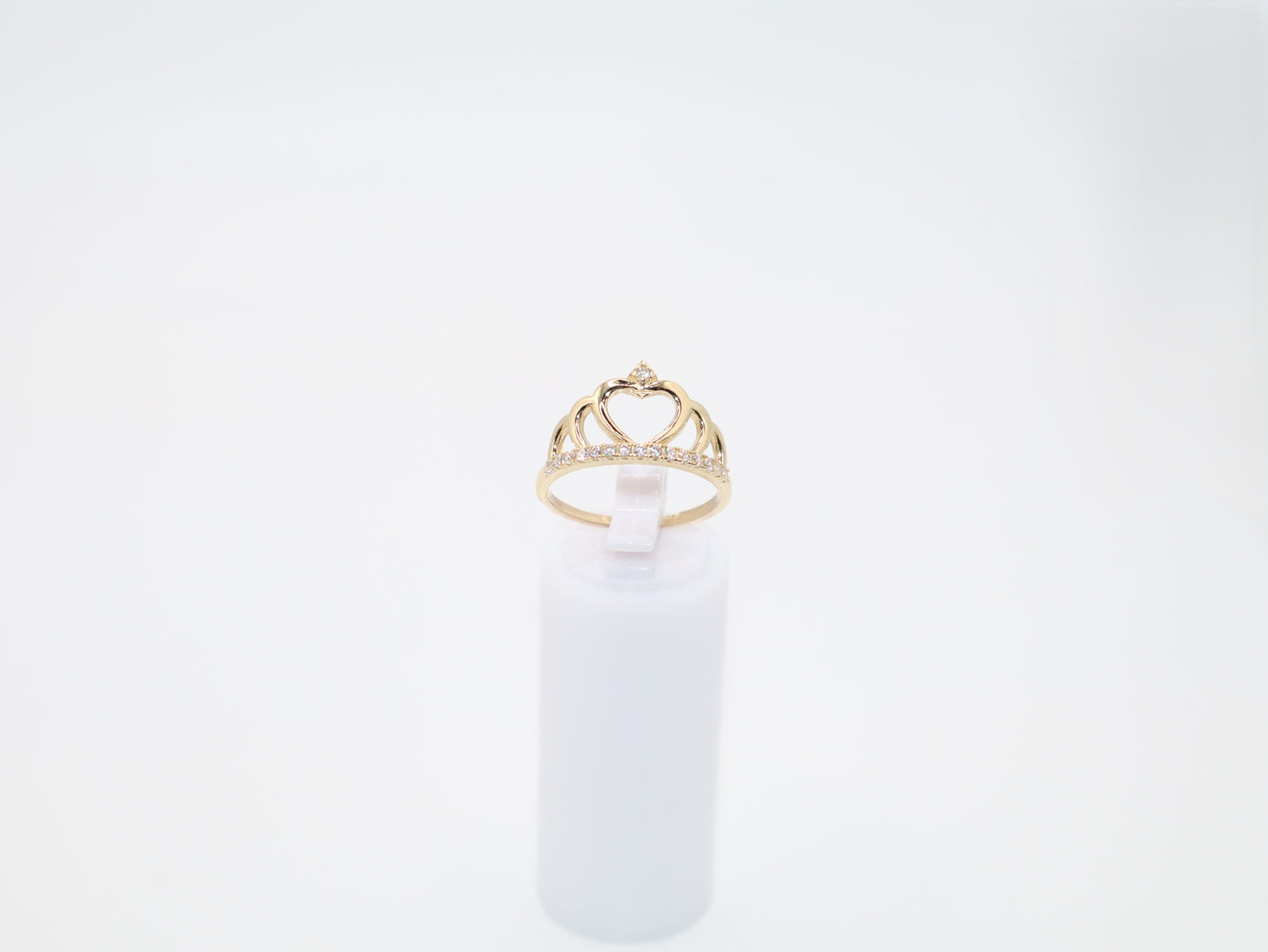 2.3g Size 7, 1.49mm Heart Ring