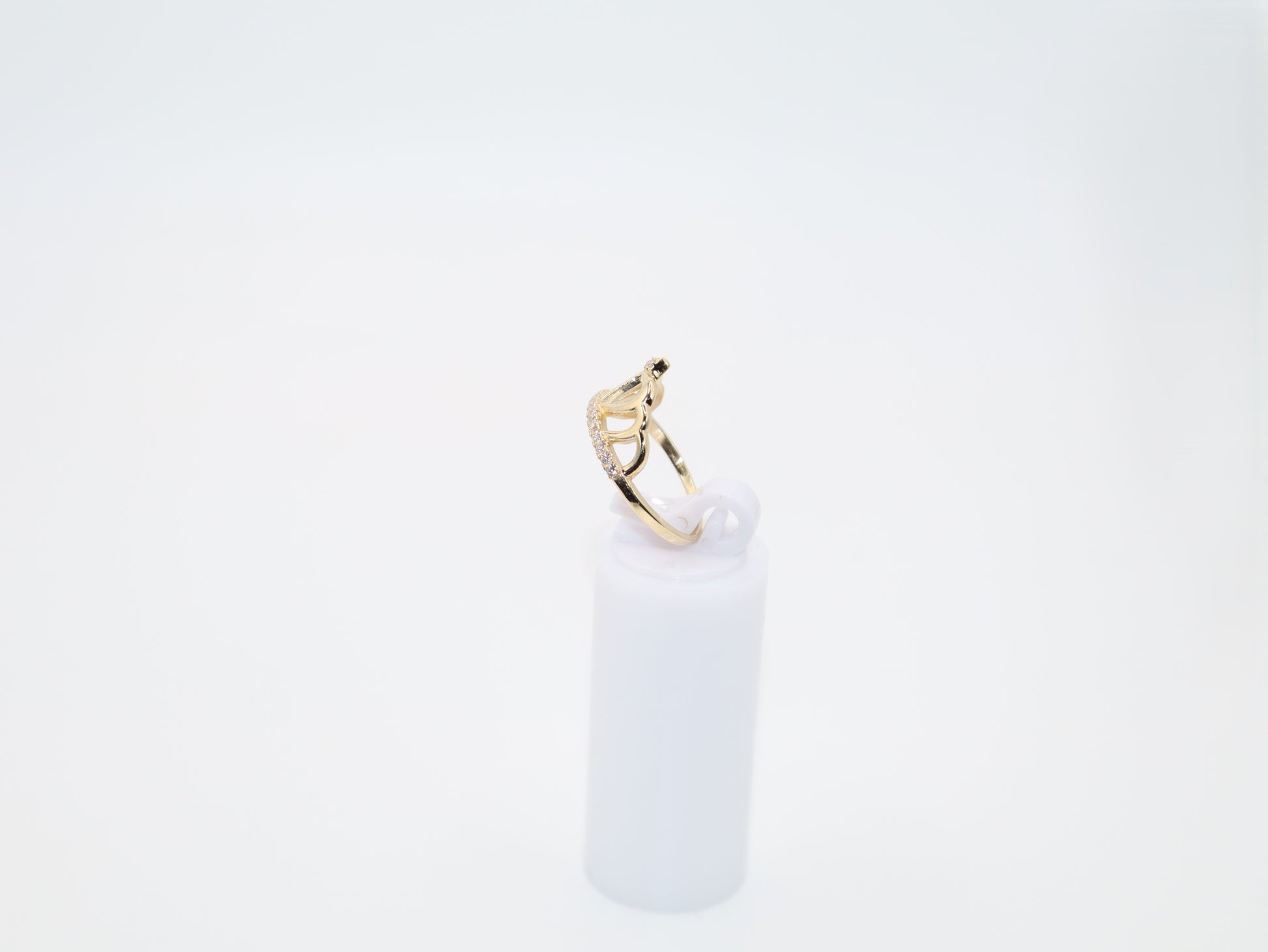 2.3g Size 7, 1.49mm Heart Ring