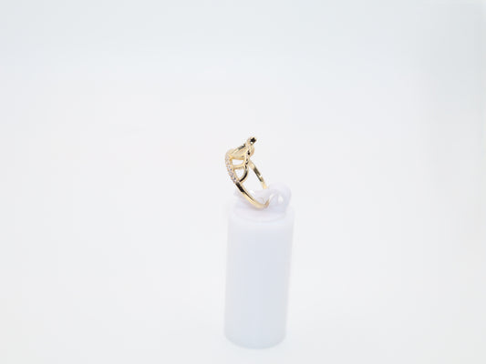 2.3g Size 7, 1.49mm Heart Ring