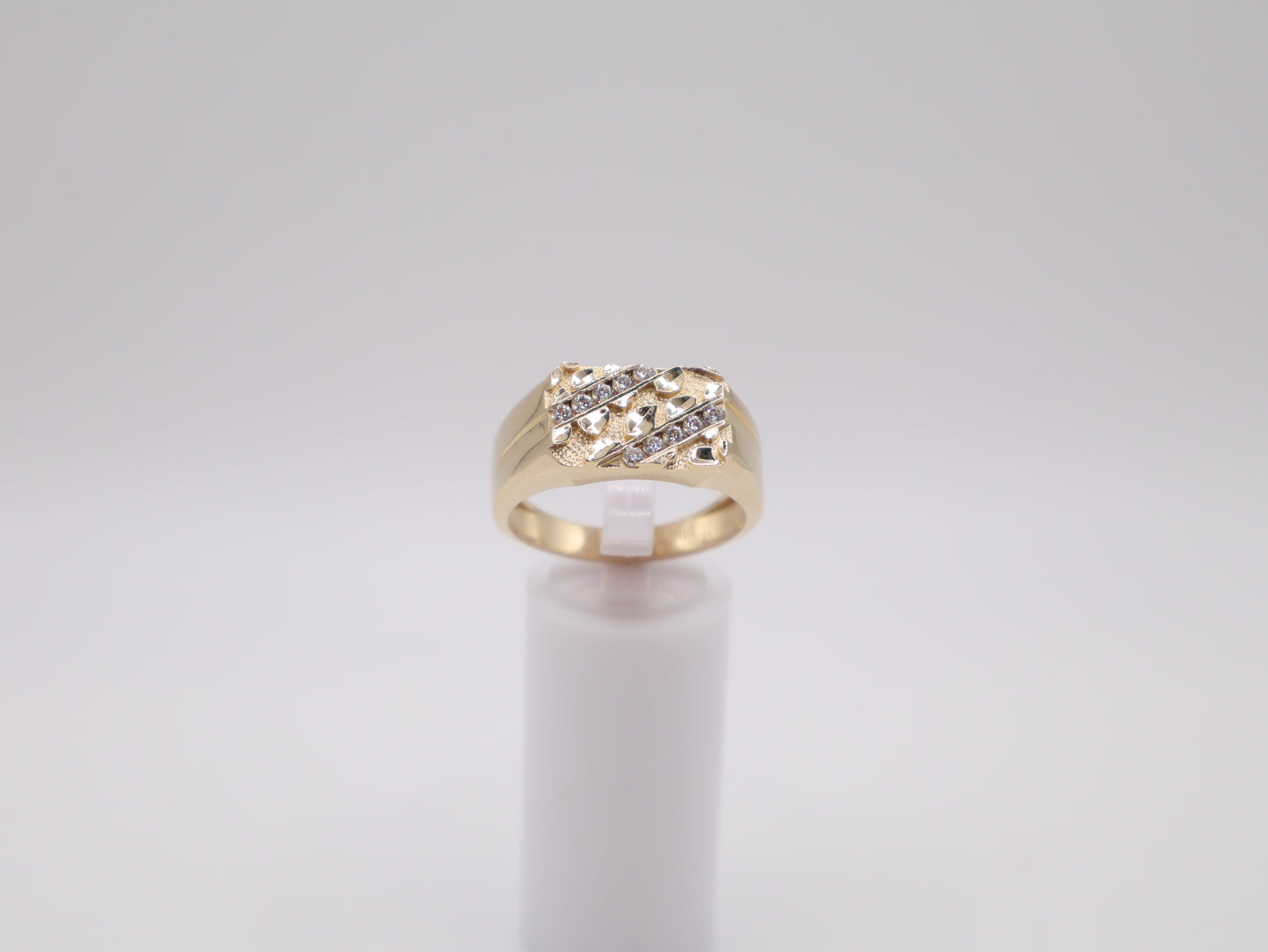 Size 12, 4mm Nugget Ring