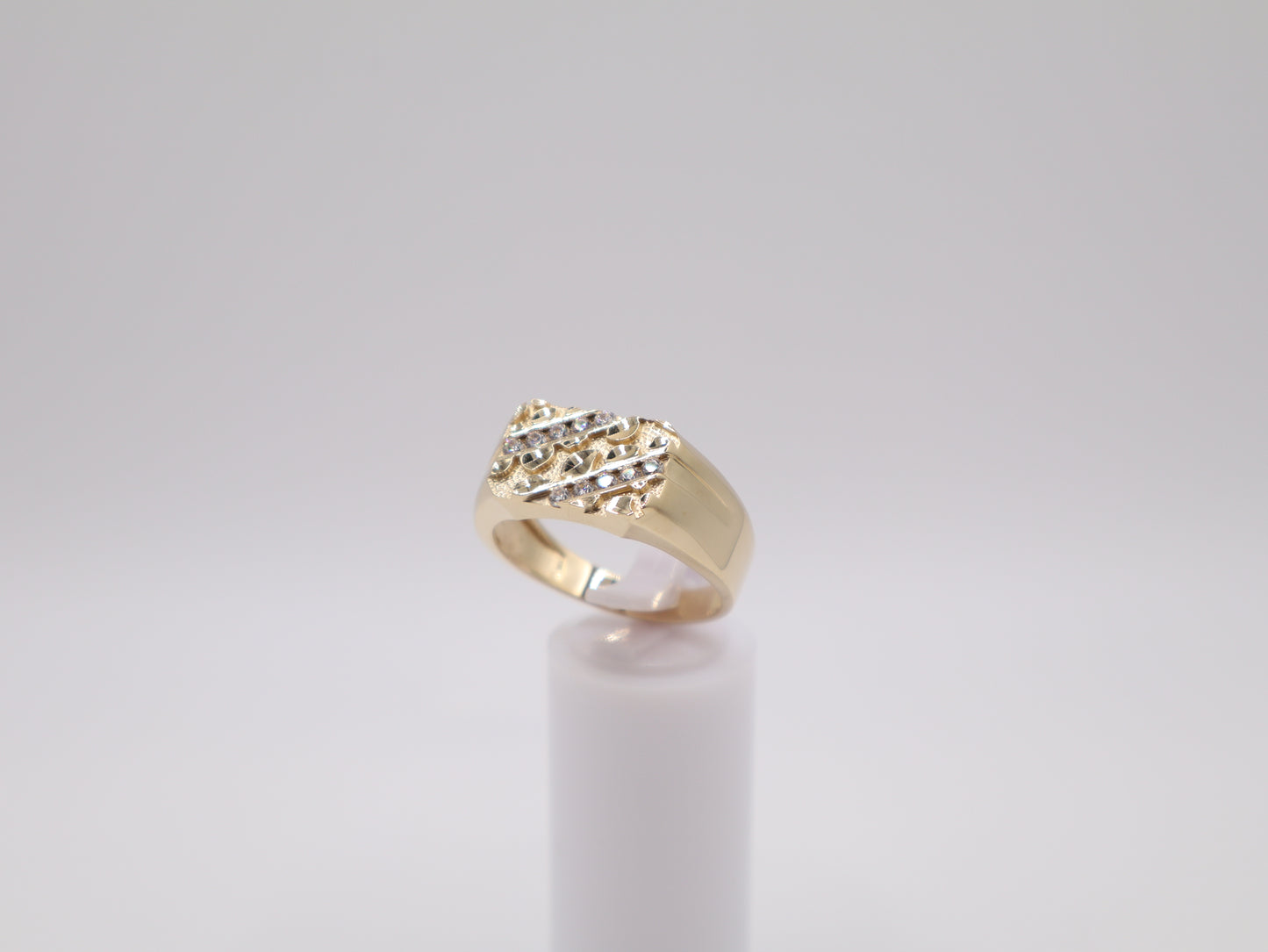Size 12, 4mm Nugget Ring