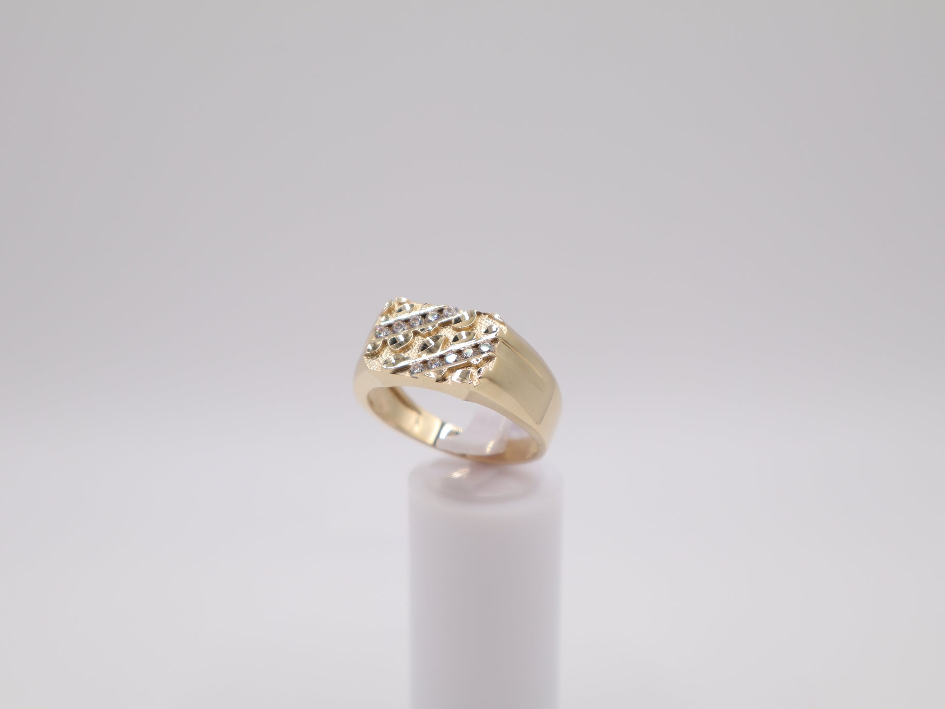 Size 12, 4mm Nugget Ring