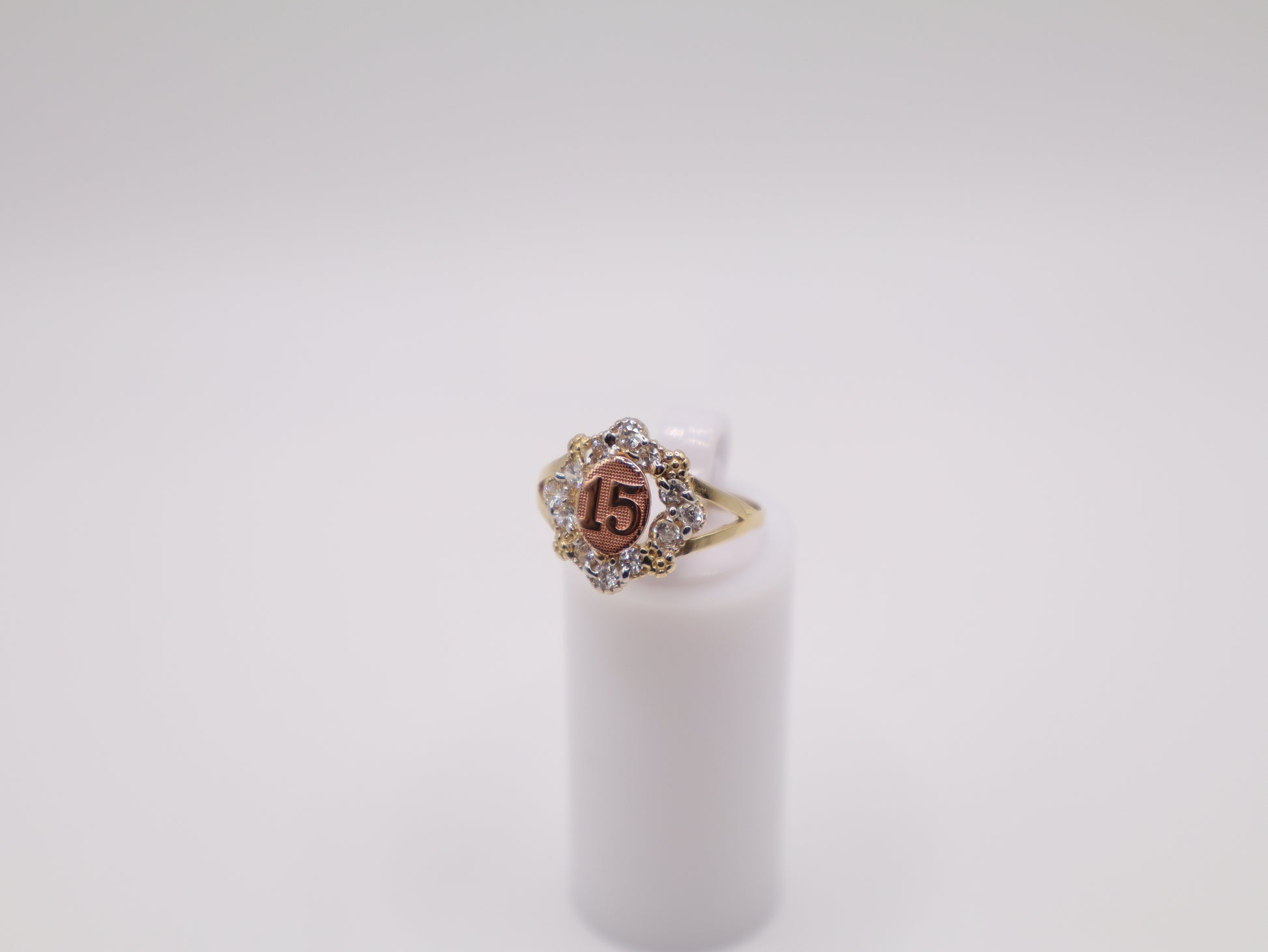 Size 7.25, 2.4mm, Quinceañera Ring