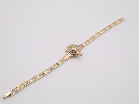 13.9g, 7.5in, 4.87mm Turtle Bracelet