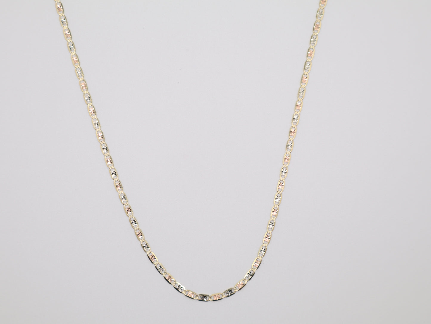 4.3g 22in, 2.5mm Valentino Necklace