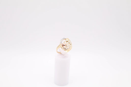 Size 7.5, 2.8mm Rose Ring