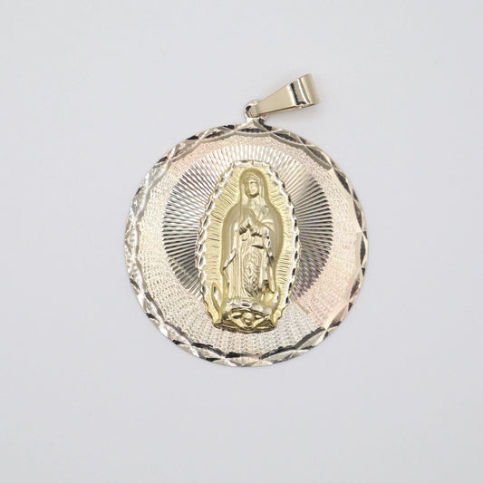 Tri-Color Virgin De Guadalupe Charm