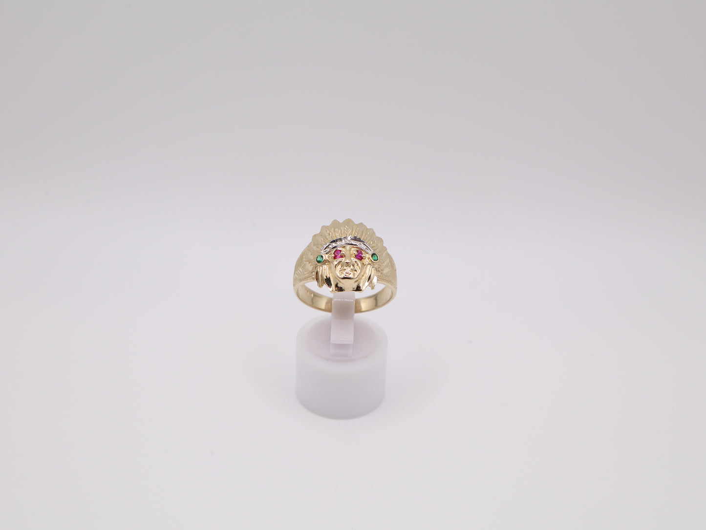 5g 10.25 Ring Size 4.2mm Indigenous Leader Ring