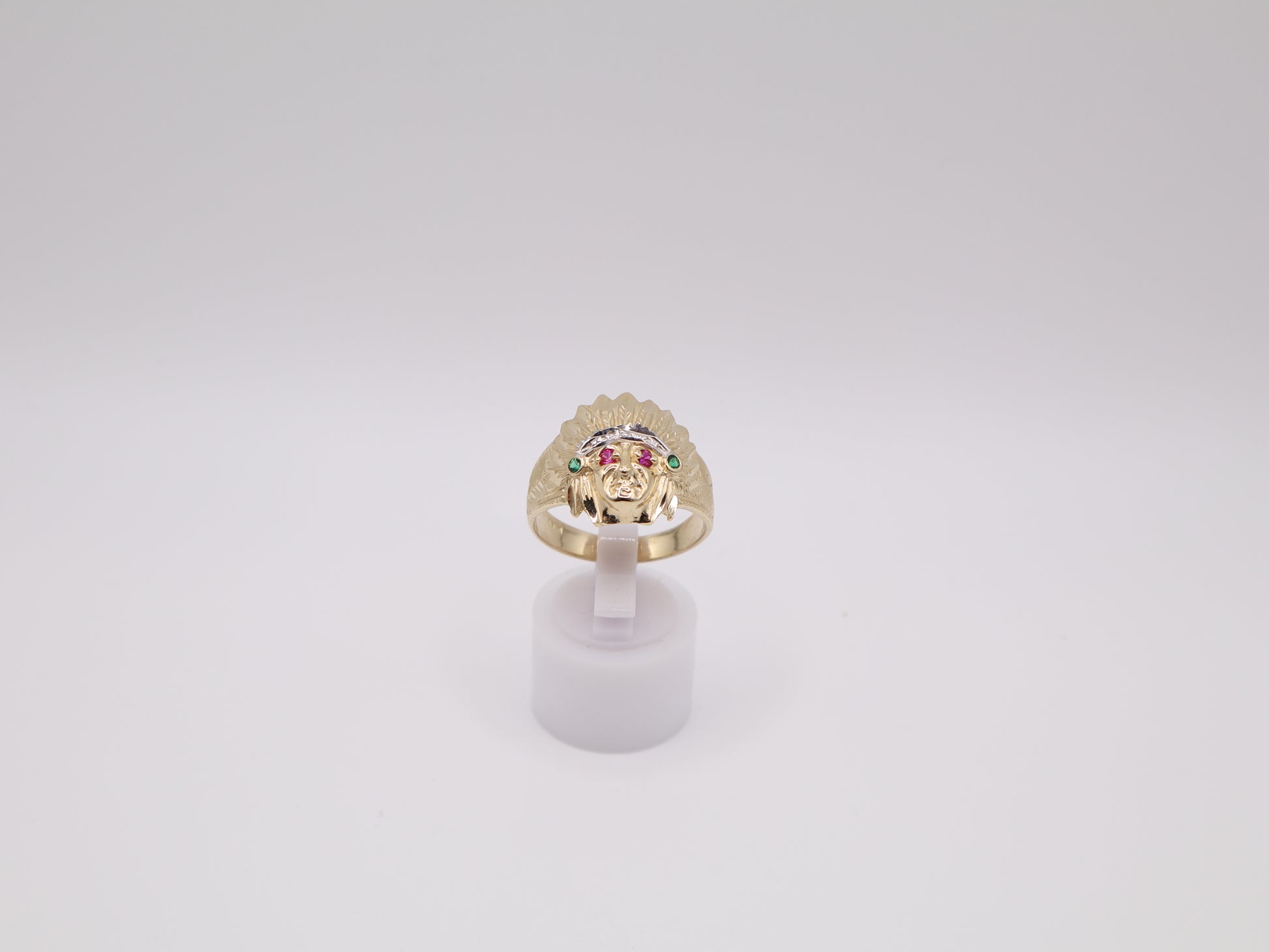 5g 10.25 Ring Size 4.2mm Indigenous Leader Ring