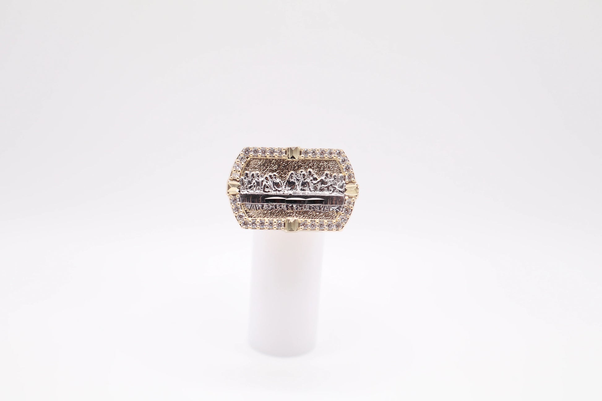 Size 10.5, 4mm Last Supper Ring