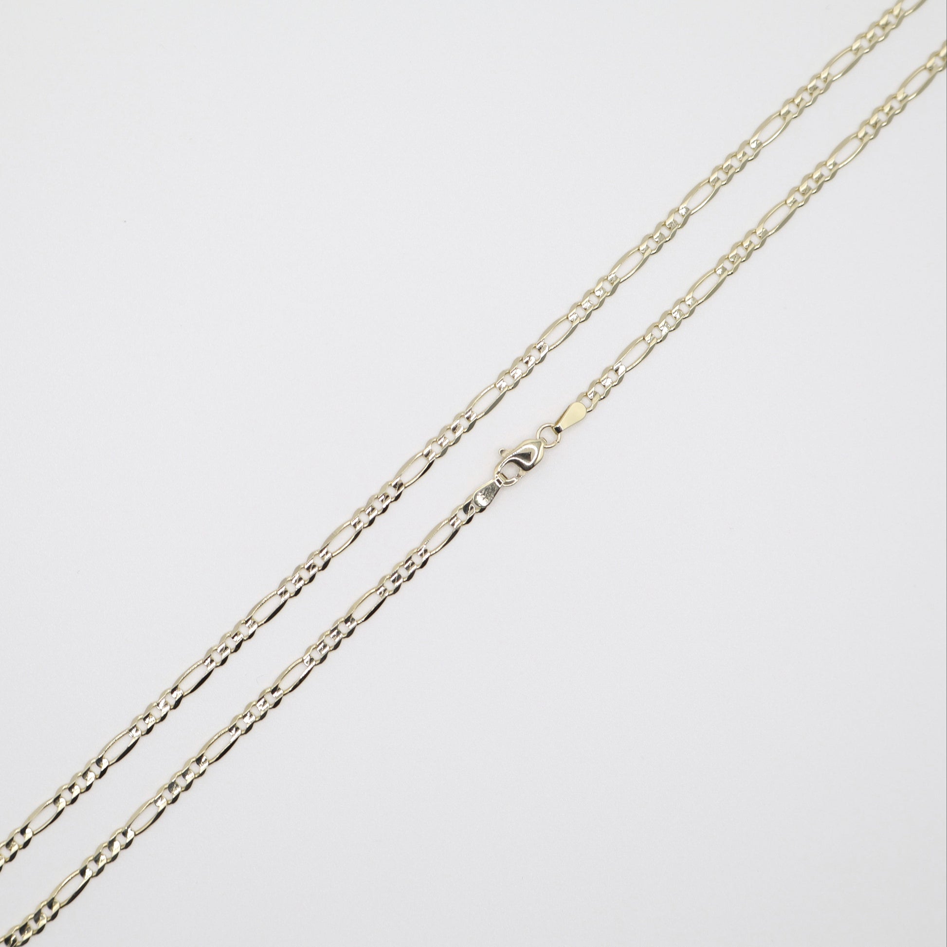 24" 3mm Figaro Necklace