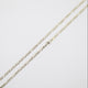24" 3mm Figaro Necklace