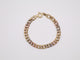 8" 7.37mm Tri-Color Cable Bracelet