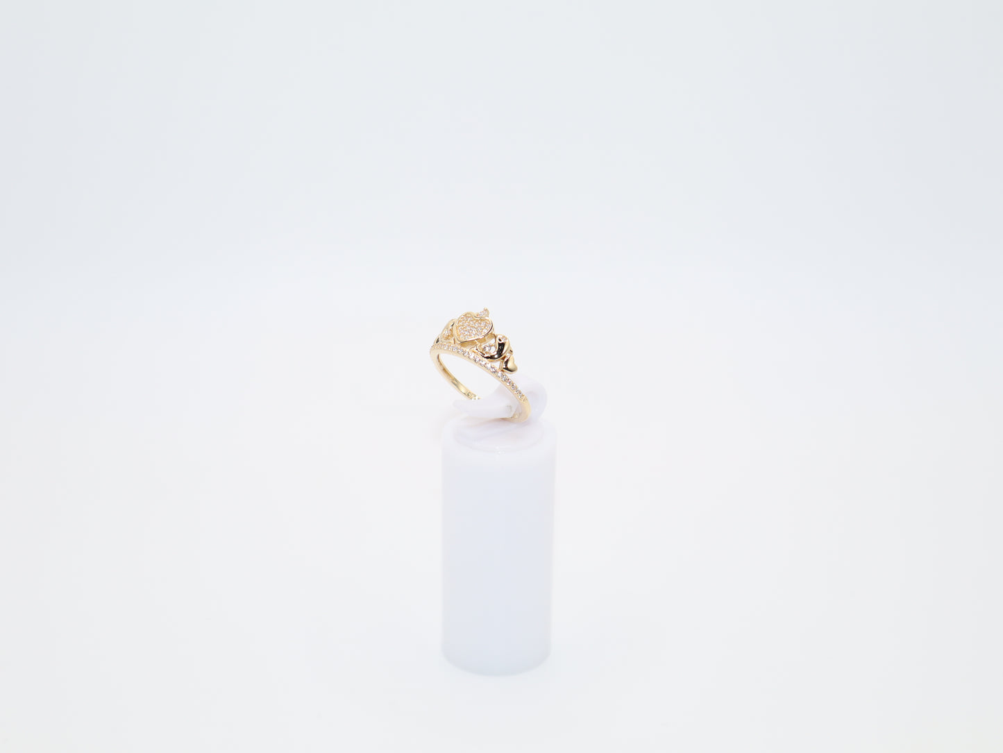2.7g Size 7, 1.36mm Heart Ring