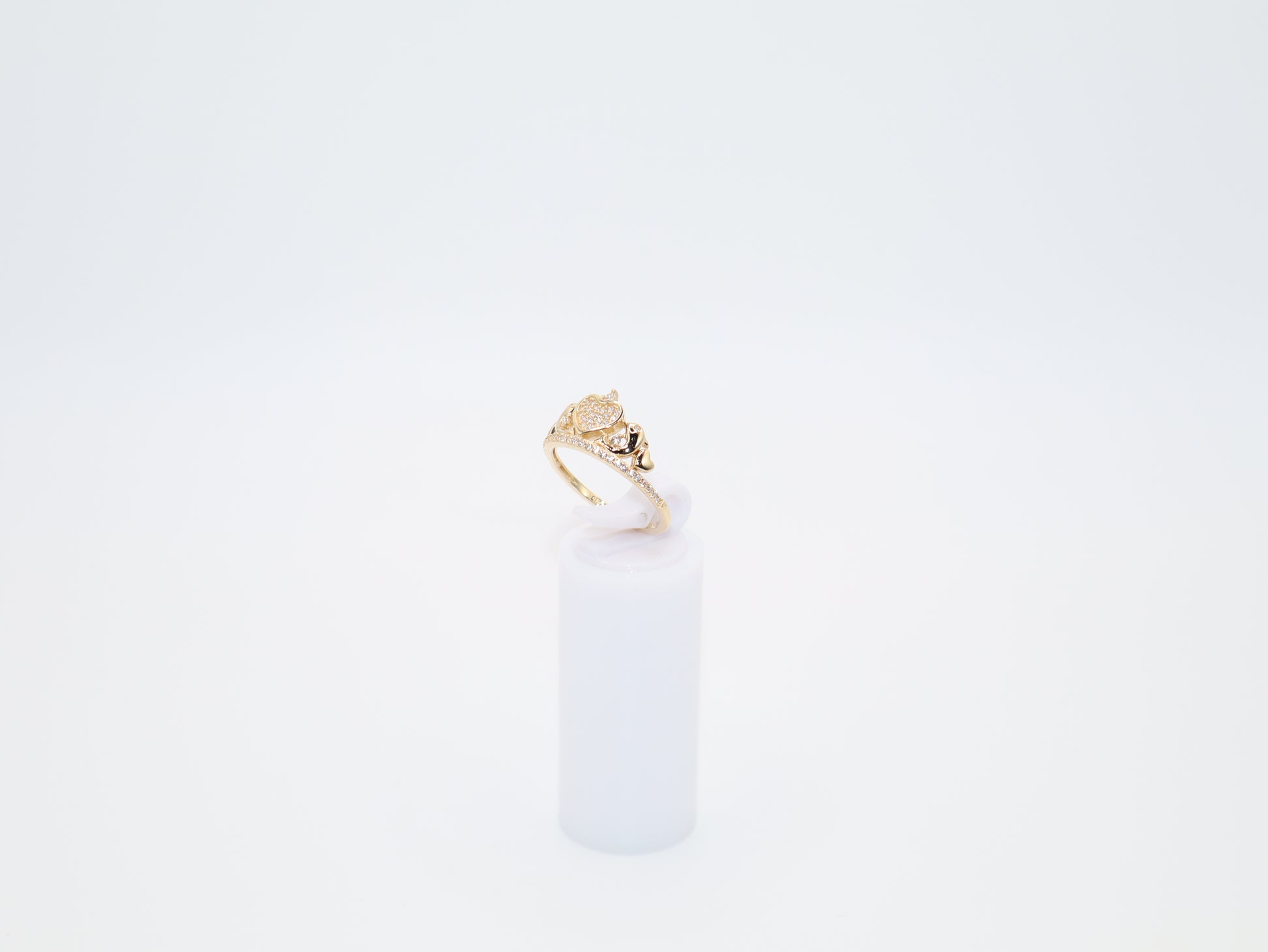 2.7g Size 7, 1.36mm Heart Ring