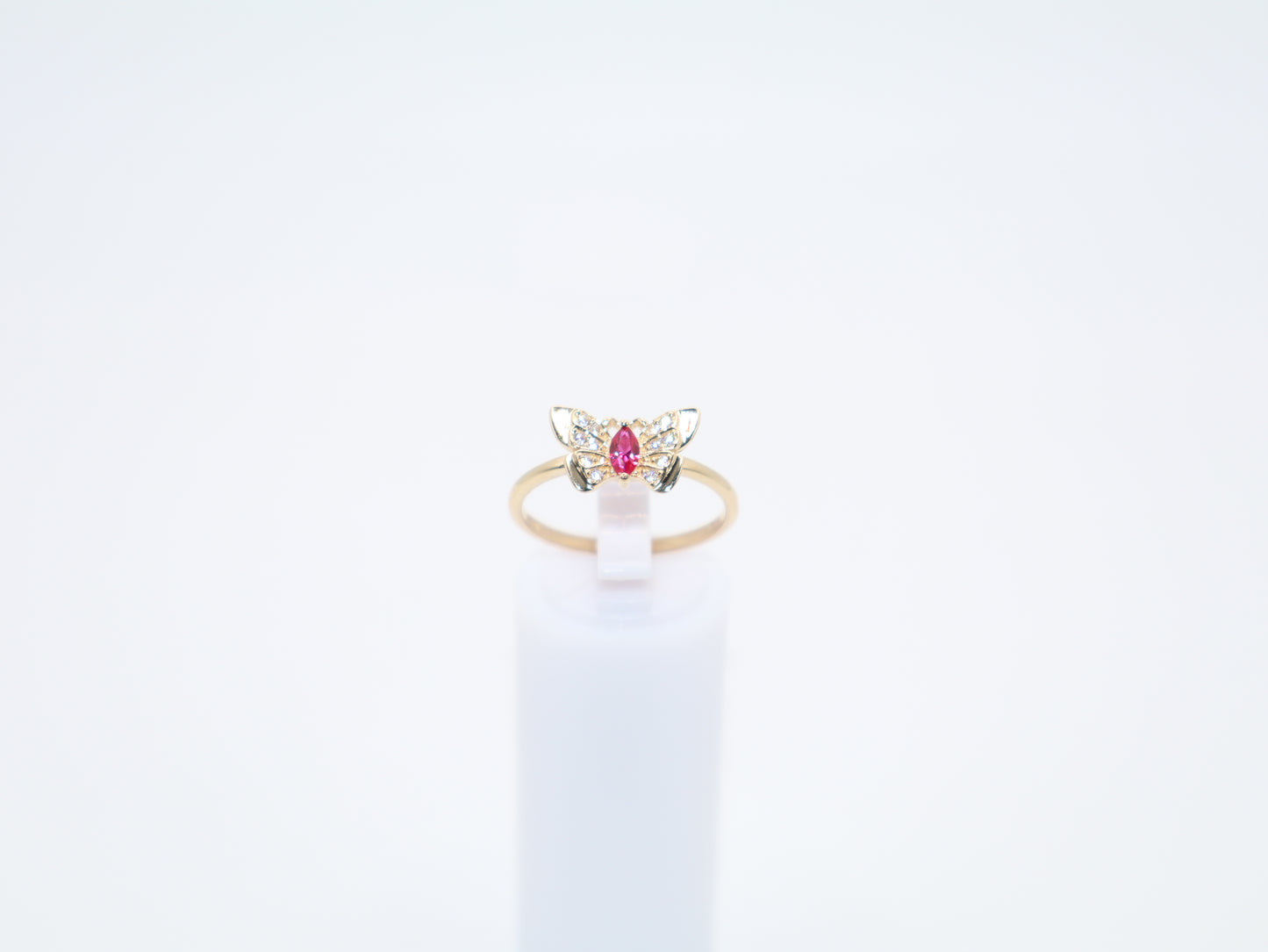 2g Size 8, 1.69mm Butterfly Ring