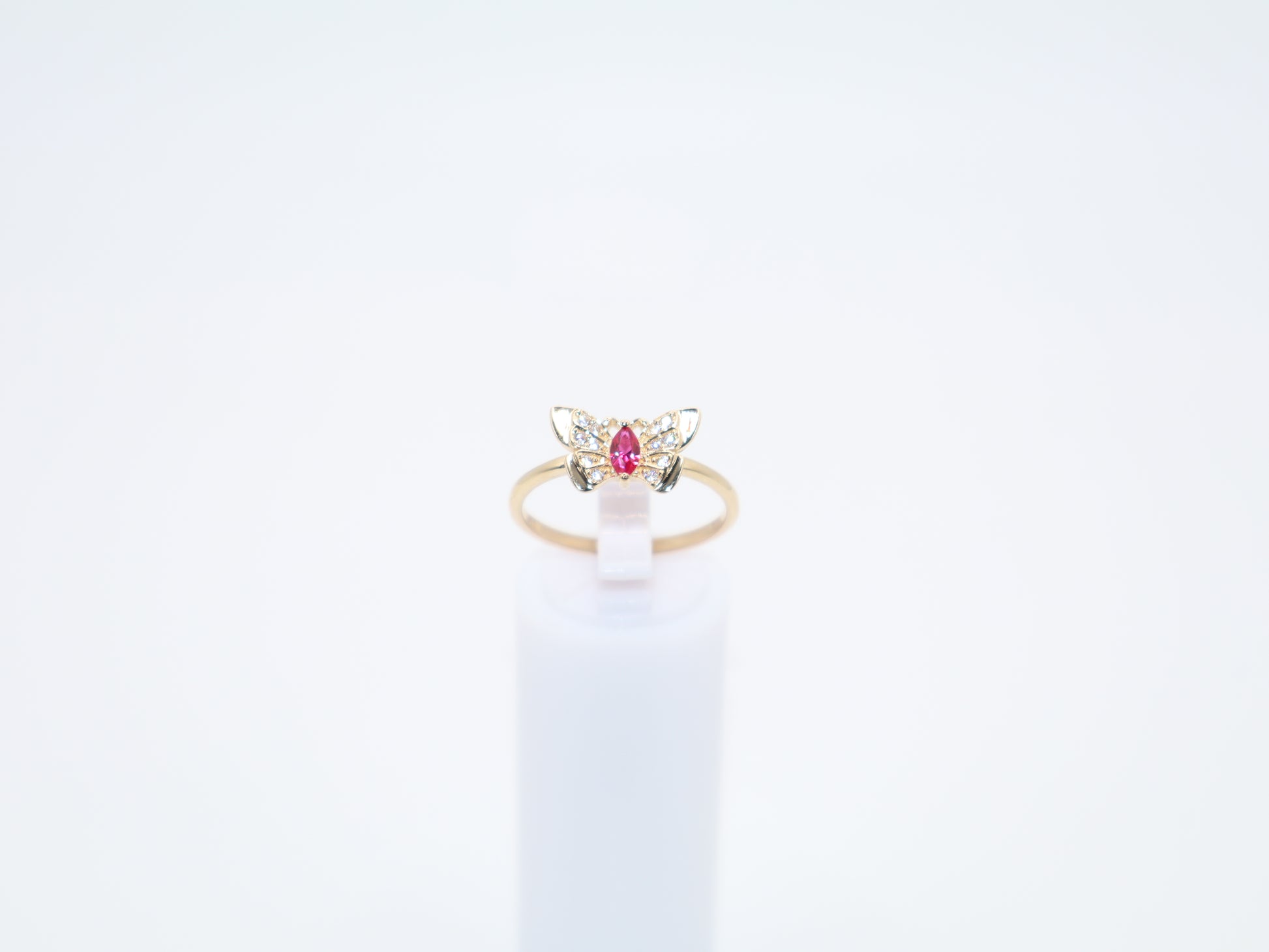 2g Size 8, 1.69mm Butterfly Ring