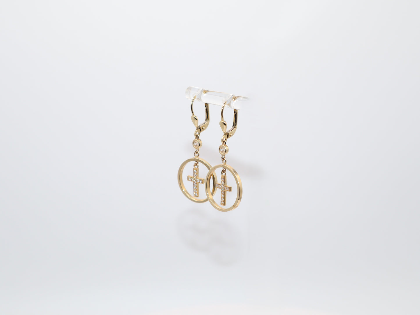 3.2g 1.5in, Cross Earrings