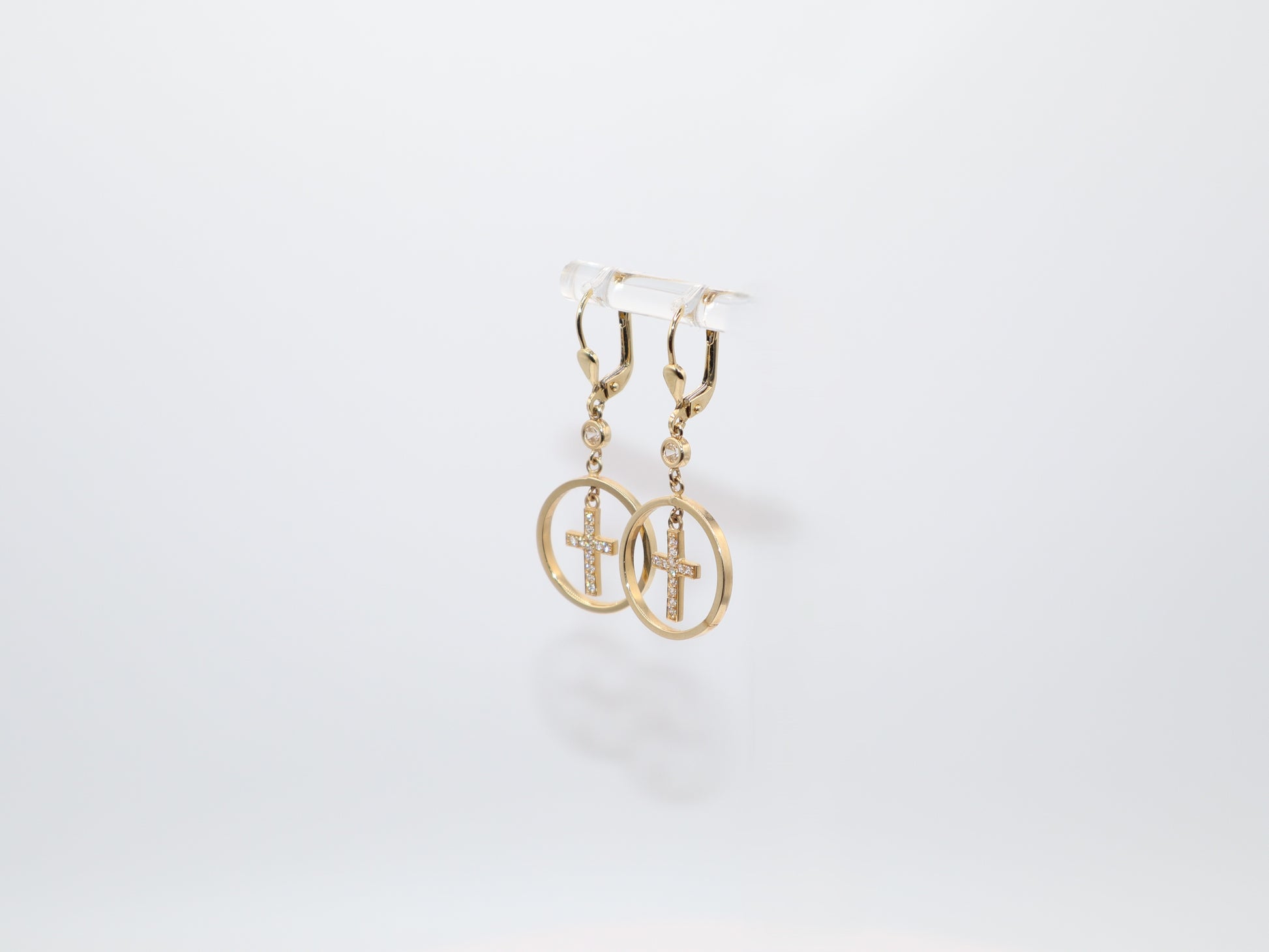 3.2g 1.5in, Cross Earrings