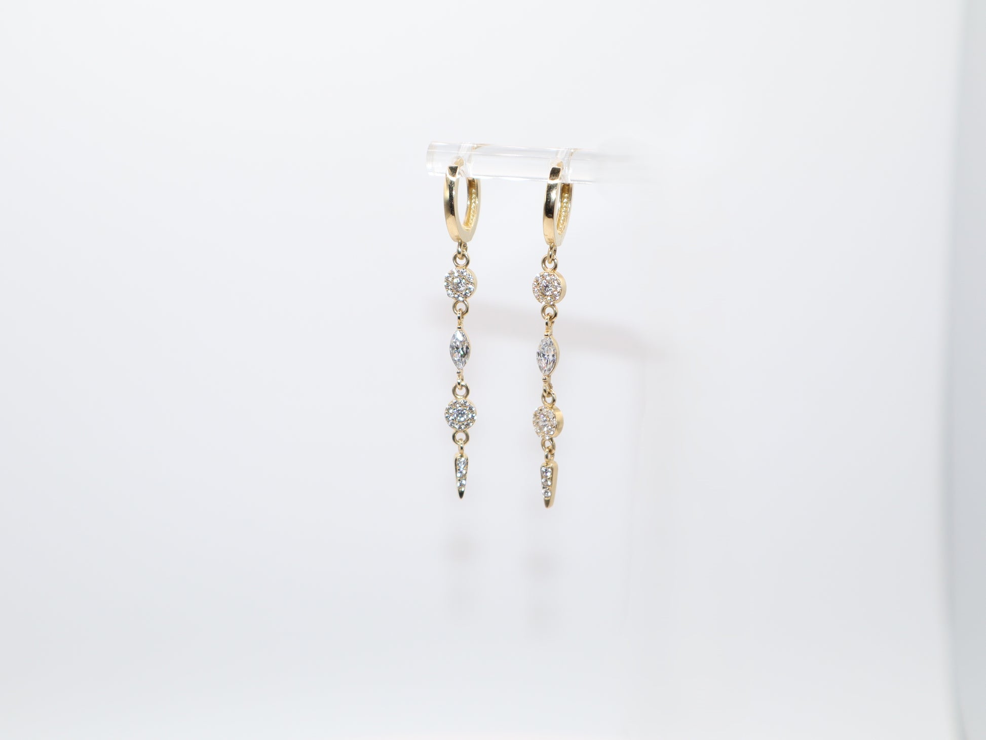 3.5g 2in, Contemporary Earrings