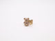 0.75" Teddy Bear Stud Earrings