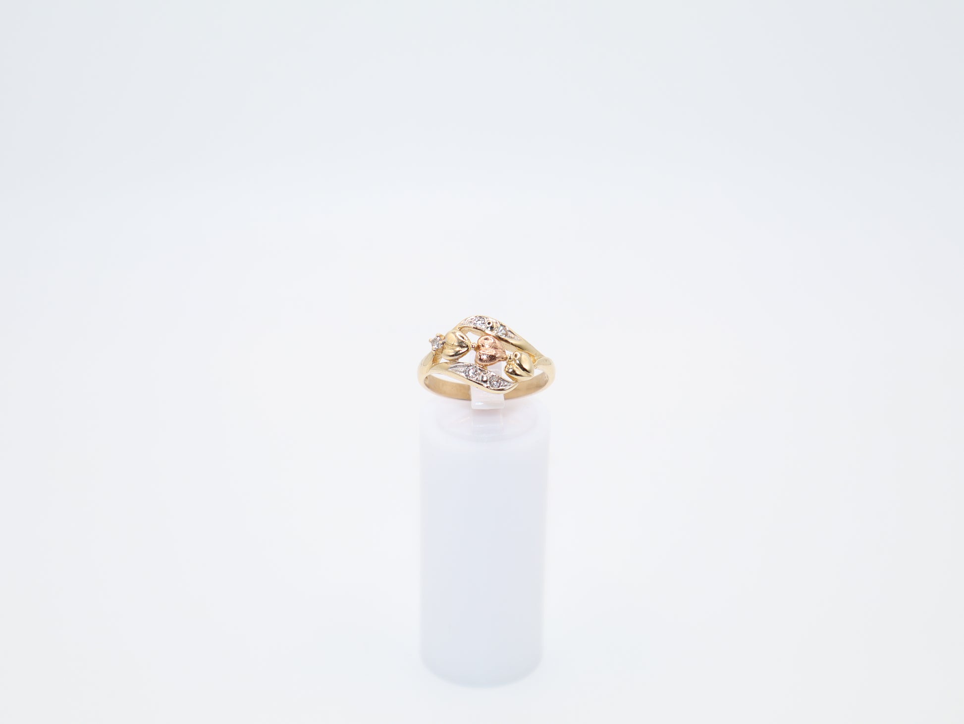 3.3g Size 7.5, 2.63mm Heart Ring