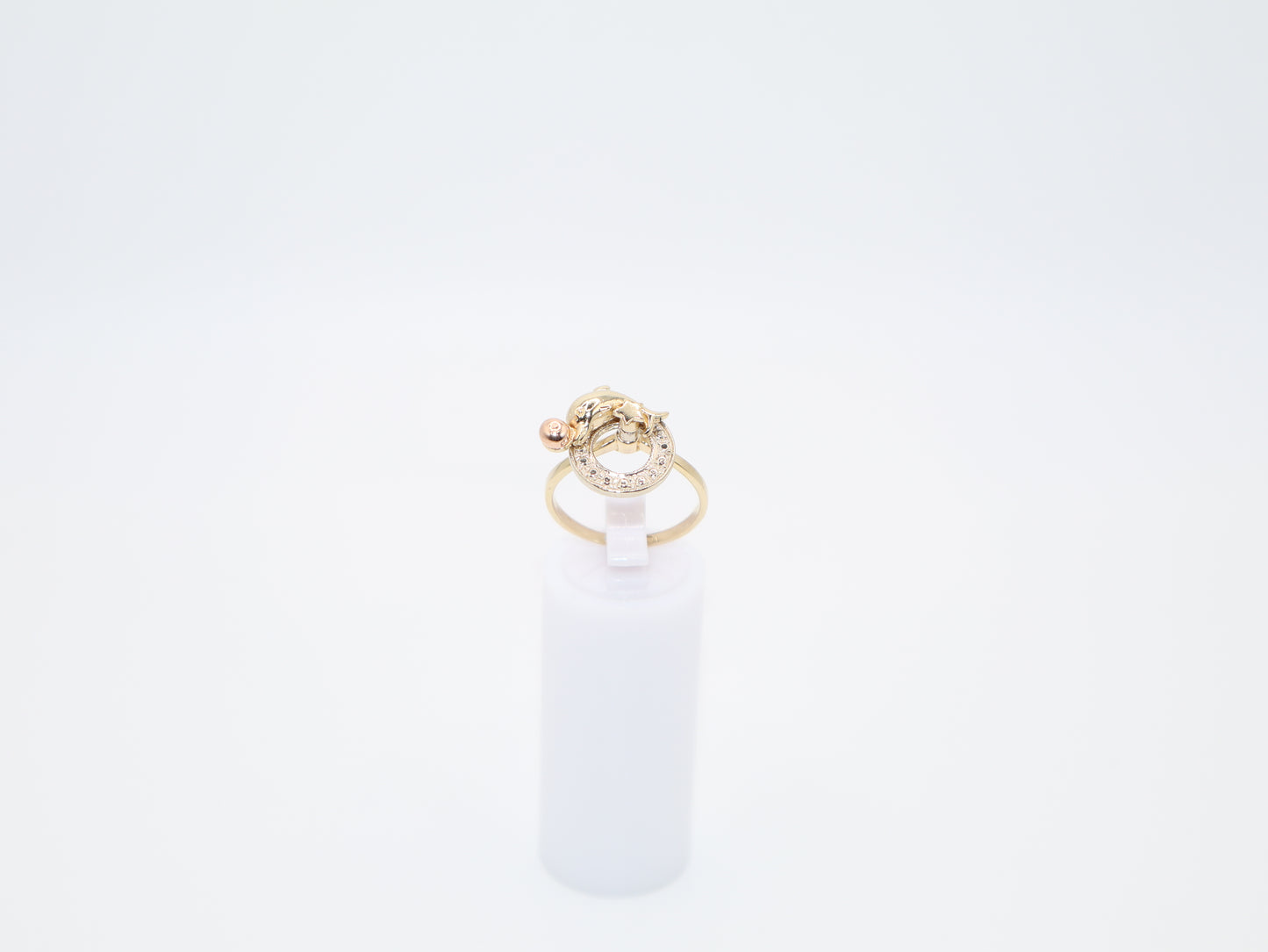 3g Size 7, 1.8mm Dolphins Ring