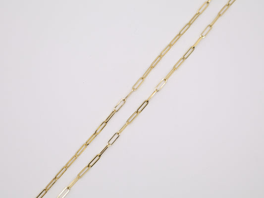 22in, 2.94mm Paperclip Necklace