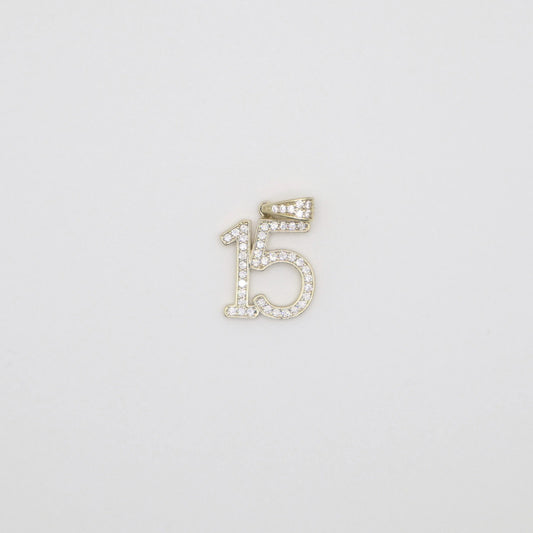Number 15 Charm