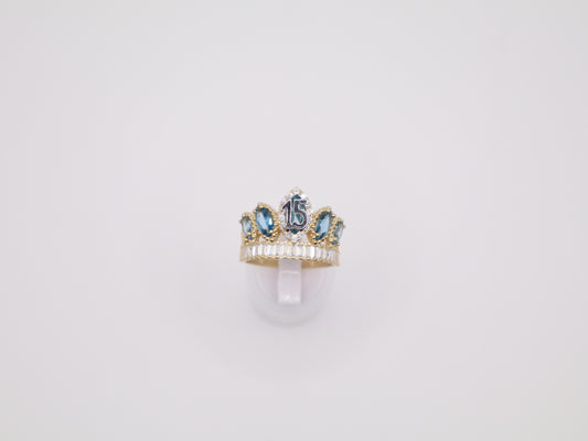 Size 8.5 2mm Quinceañera Ring