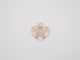 4.8g 1.37in, 36mm White Stone Butterfly Pendant