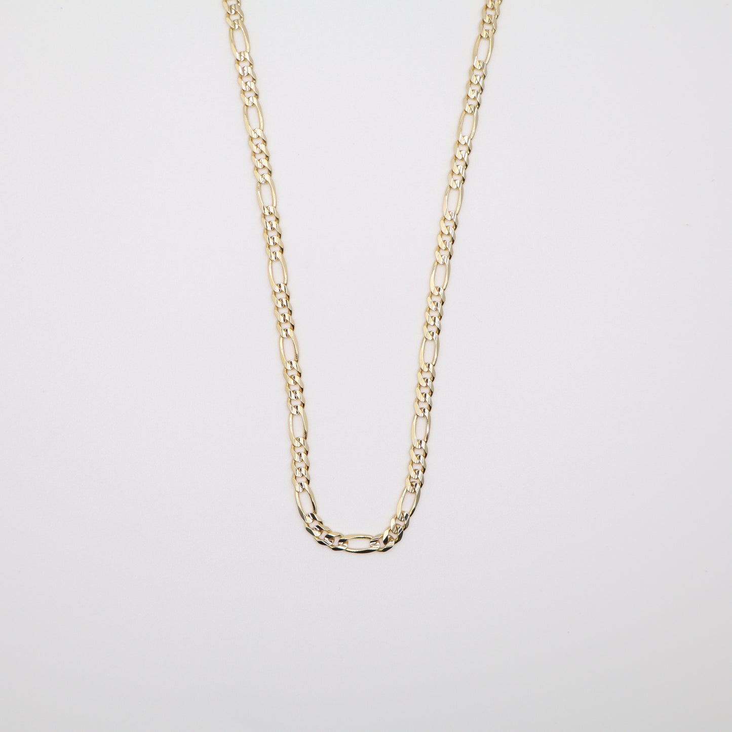18" 3.8mm Figaro Necklace