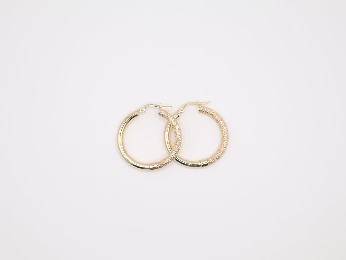1" 3.67mm Hoop Earings