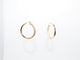 1" 3.67mm Hoop Earings