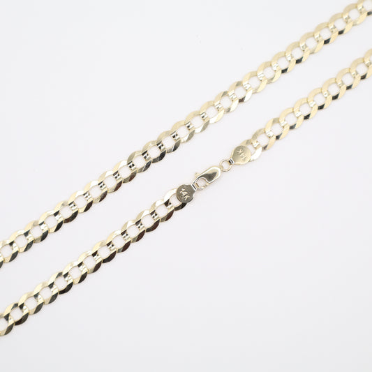 22" 7mm Cuban Necklace