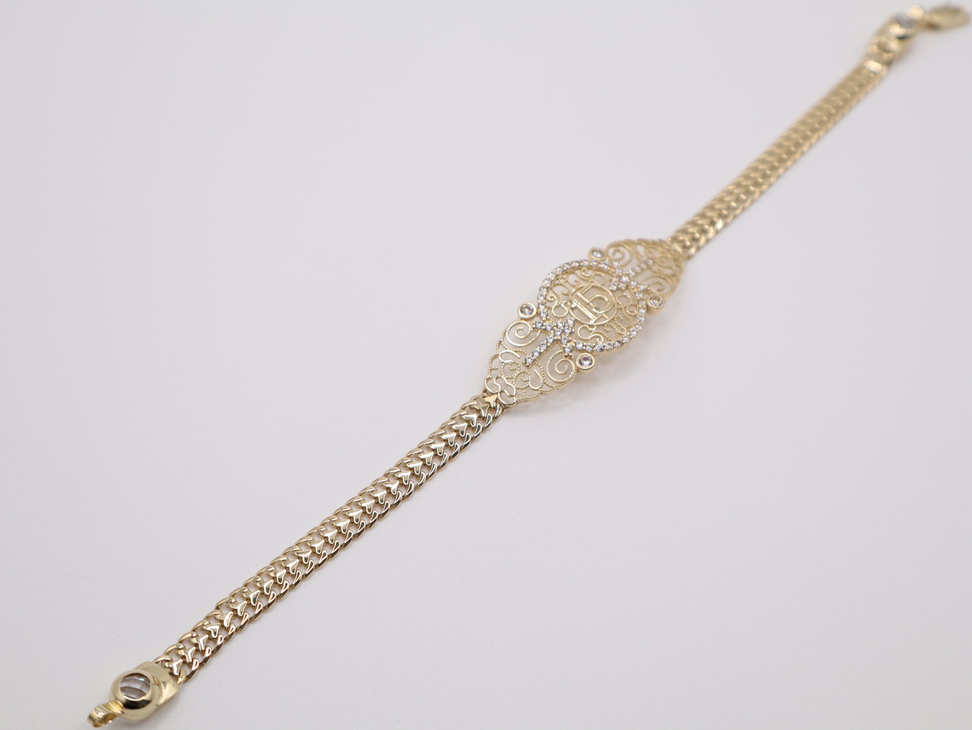 7.3g, 7.5in, 15.8mm Quinceañera Bracelet