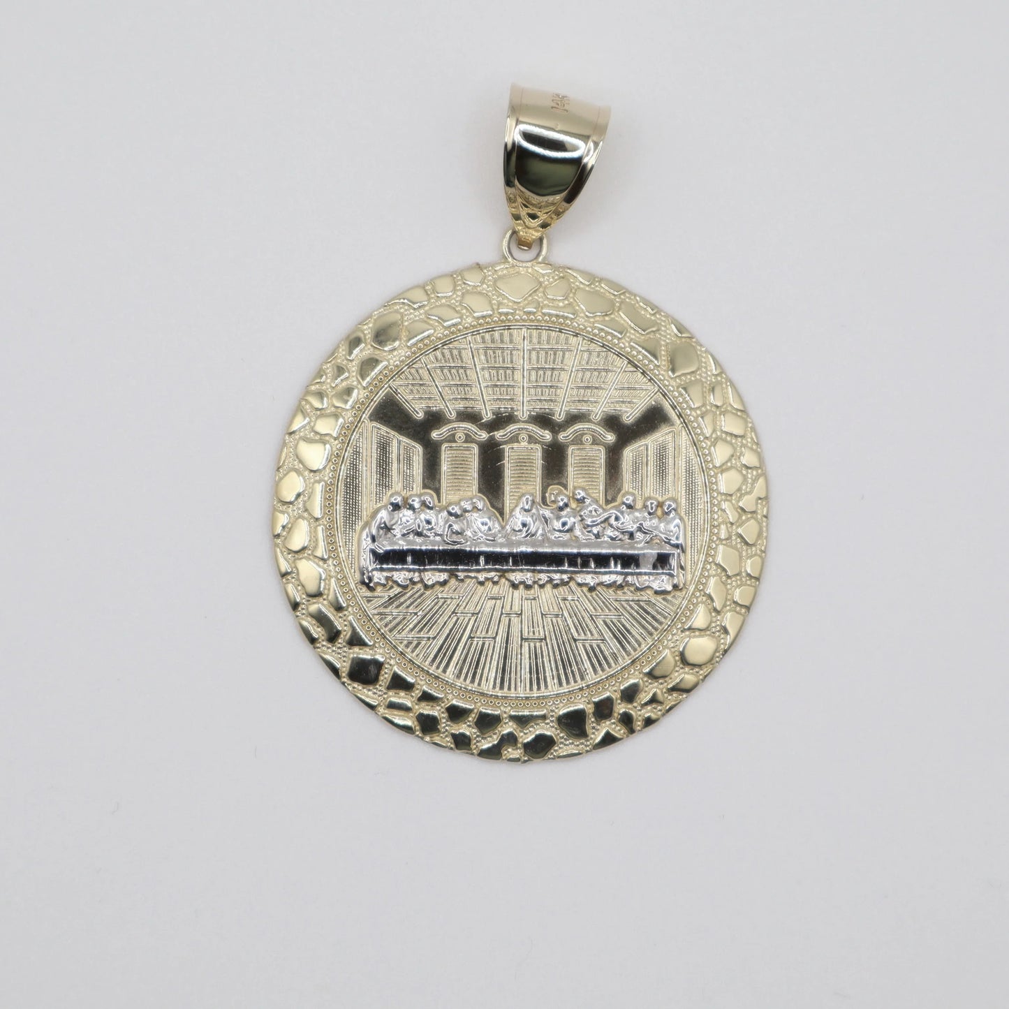 Circular Last Supper Pendant