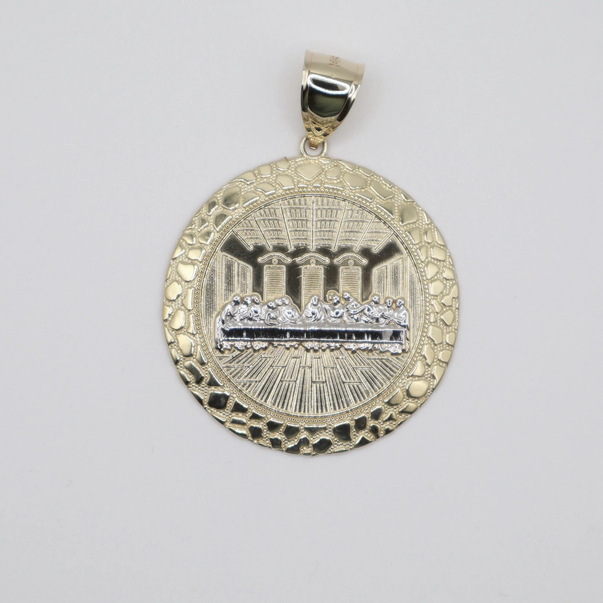 Circular Last Supper Pendant