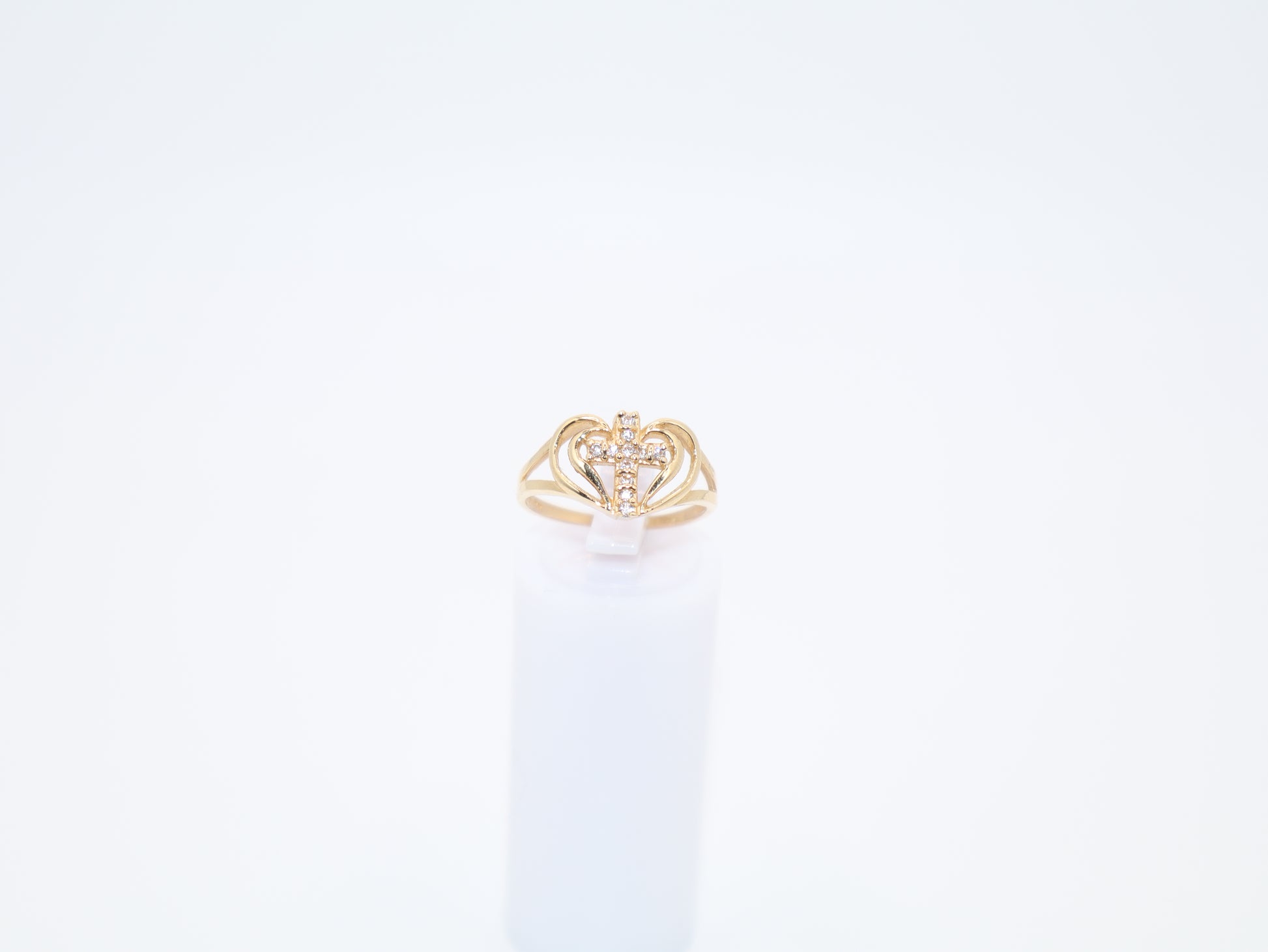 2.3g Size 6.25, 1.47mm Religious Ring