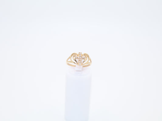 2.3g Size 6.25, 1.47mm Religious Ring