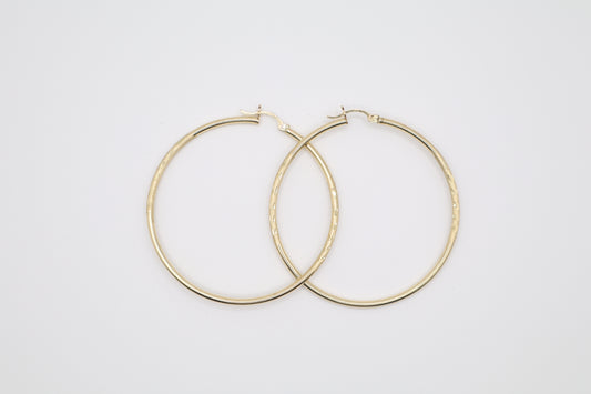 2.2" Hoop Earings