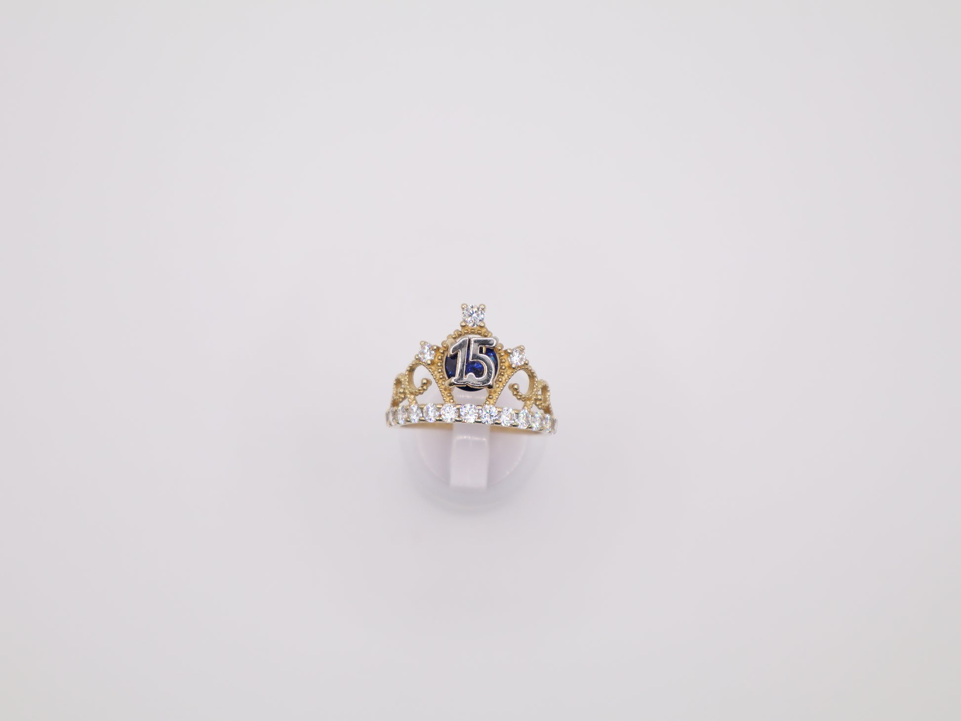 Size 8.5, 2.3mm, Quinceañera Ring