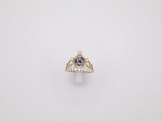 Size 8.5, 2.3mm, Quinceañera Ring